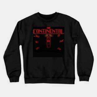 continental series john wick world graphic design illustration Crewneck Sweatshirt